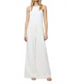 French Connection Azra Twill Trouser In Porcelain Cream In White