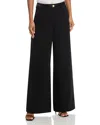 French Connection Azra Twill Wide Leg Pants In Black