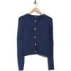 French Connection Babysoft Cardigan Sweater In Blue
