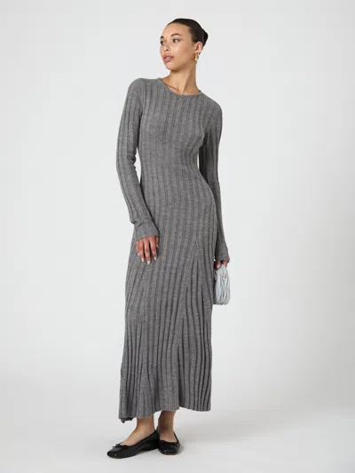 FRENCH CONNECTION BABYSOFT LONG SLEEVE MIDI DRESS FRENCH CONNECTION DRESSES,71XGE0205