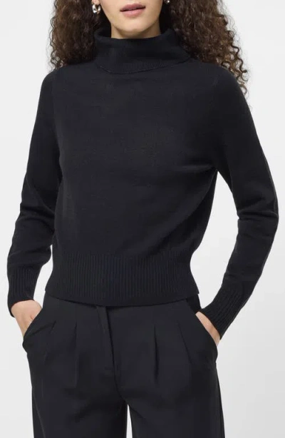 French Connection Babysoft Turtleneck Sweater In Black