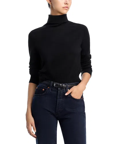 French Connection Babysoft Turtleneck Sweater In Black