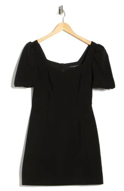 French Connection Berina Whisper Shift Dress In Black