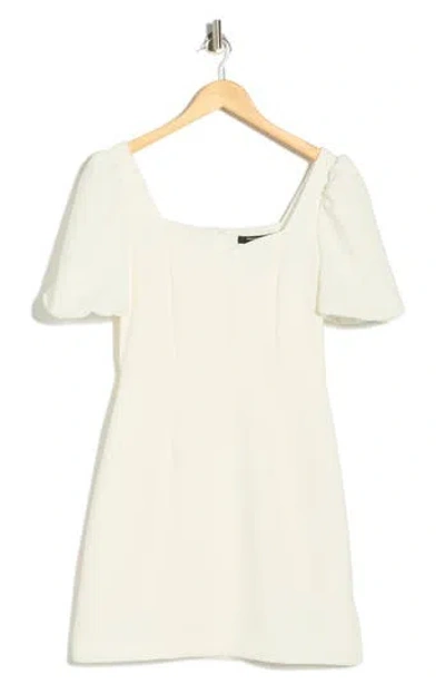 French Connection Berina Whisper Shift Dress In White