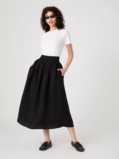 French Connection Birdie Linen Midi Skirt  Skirts