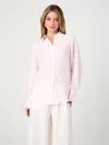 French Connection Birdie Oversized Shirt In Pink