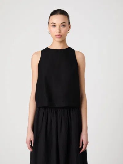 French Connection Birdie Linen Shell Top  Tops