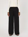 French Connection Harrie Wide Leg Suit Pants In Black In Black