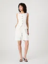 French Connection Cutaway Vest In Multi
