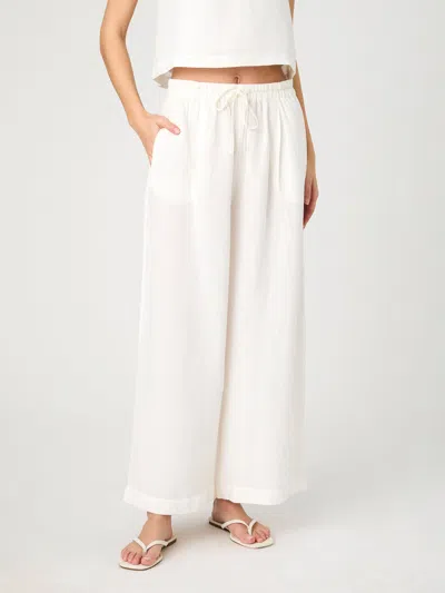 FRENCH CONNECTION BIRDIE LINEN WIDE LEG TROUSER FRENCH CONNECTION TROUSERS,74YQC1002