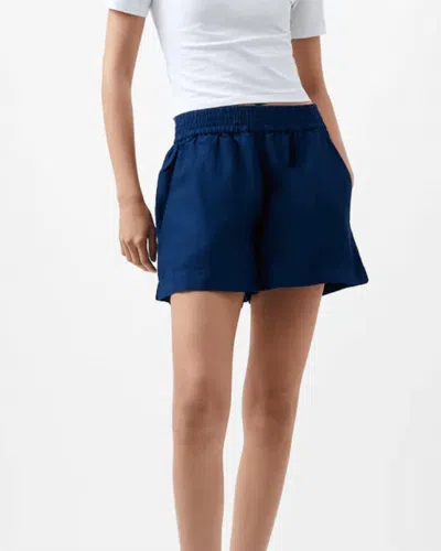 French Connection Birdie Short In Midnight Blue