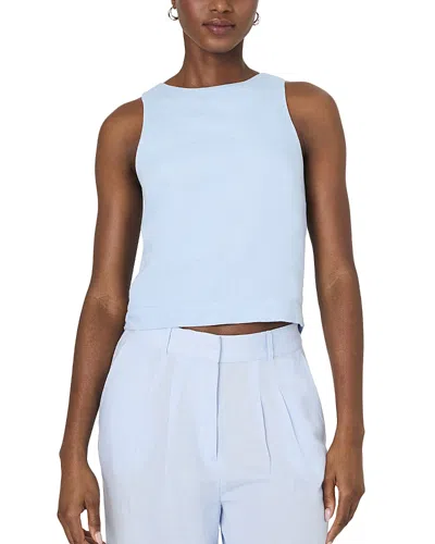French Connection Birdie Swing Top In Blue