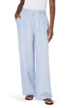 FRENCH CONNECTION FRENCH CONNECTION BIRDIE WIDE LEG LINEN BLEND PANTS