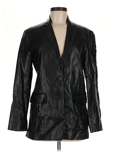 Pre-owned French Connection Blazer Jacket In Black