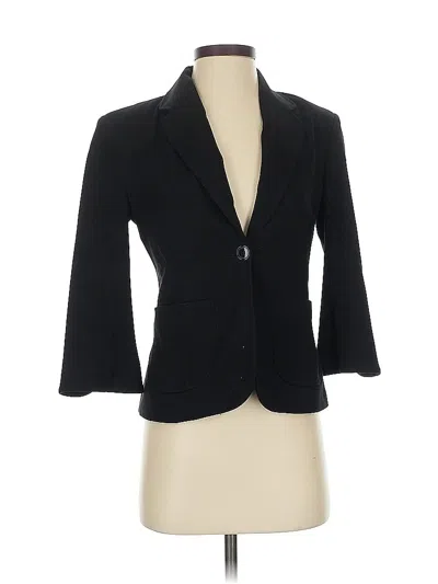 Pre-owned French Connection Blazer Jacket In Black