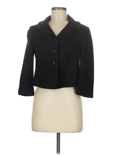 Pre-owned French Connection Blazer Jacket In Black