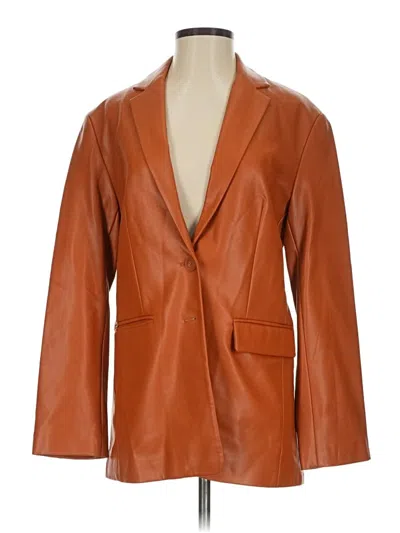 Pre-owned French Connection Blazer Jacket In Brown