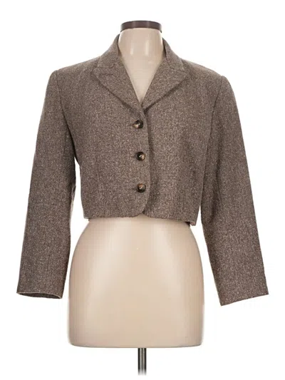 Pre-owned French Connection Blazer Jacket In Brown