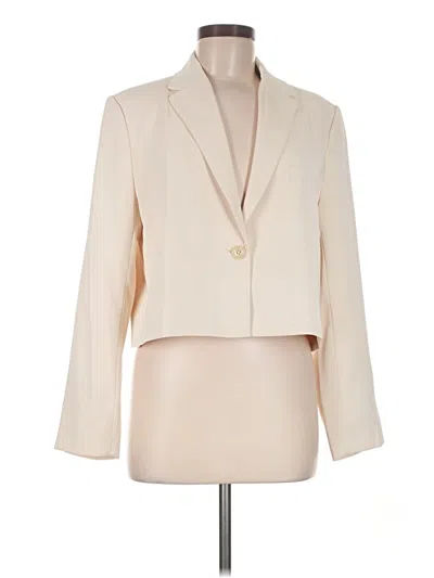 Pre-owned French Connection Blazer Jacket In Ivory