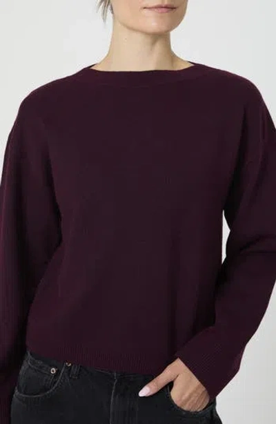 French Connection Boat Neck Drop Shoulder Sweater