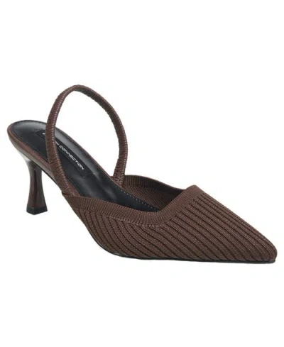 French Connection Bobo Slingback Kitten Heel In Brown