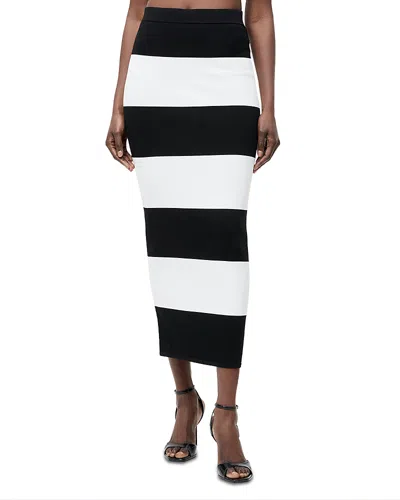 FRENCH CONNECTION BODYCON KNIT MIDI SKIRT