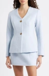 French Connection Textured Boiled Wool Jacket