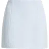 French Connection Boiled Wool Miniskirt In Blue