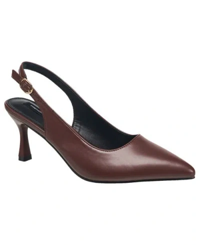 French Connection Brenna Kitten Heel In Brown