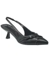 French Connection Buckles Pump In Black
