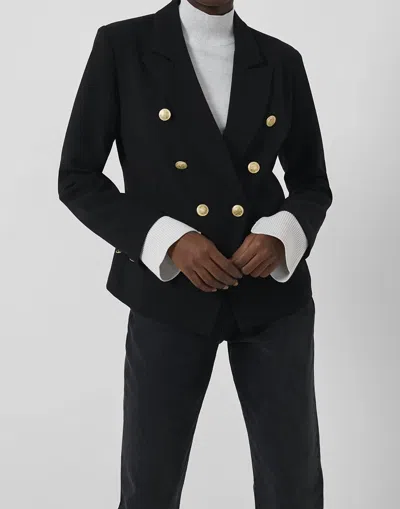 French Connection Buntie Whisper Ruth Suit Jacket In Black