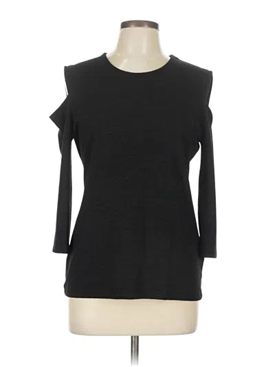 Pre-owned French Connection Cardigan Sweater In Black