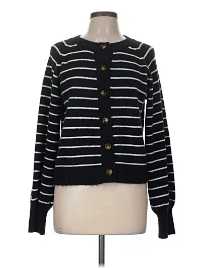 Pre-owned French Connection Cardigan Sweater In Black