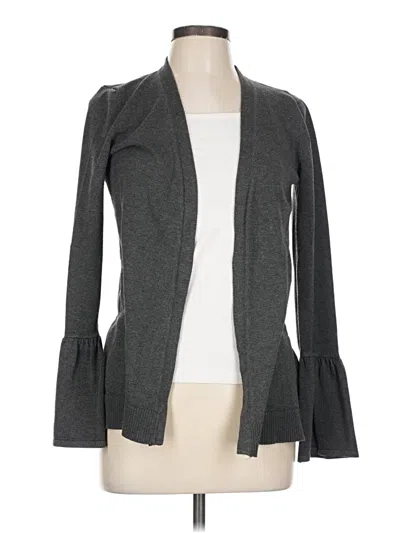 Pre-owned French Connection Cardigan Sweater In Gray