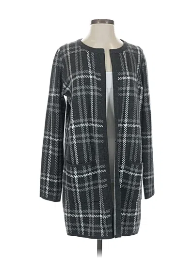 Pre-owned French Connection Cardigan Sweater In Gray