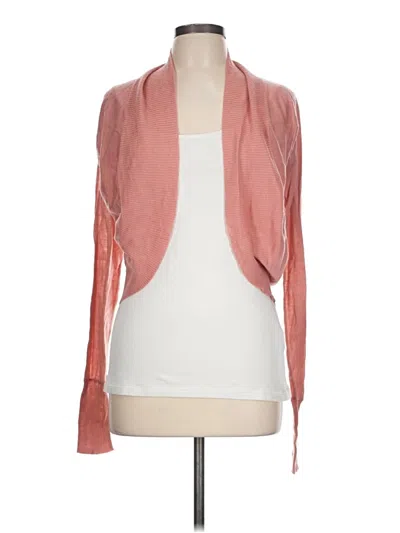 Pre-owned French Connection Cardigan Sweater In Pink