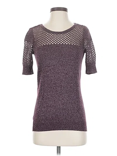 Pre-owned French Connection Cardigan Sweater In Purple