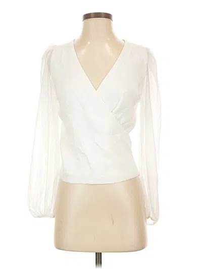 Pre-owned French Connection Cardigan Sweater In White