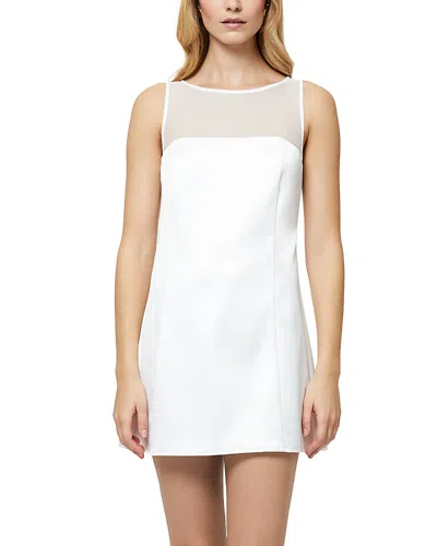 FRENCH CONNECTION CAREY SATIN CHIFFON MINI DRESS