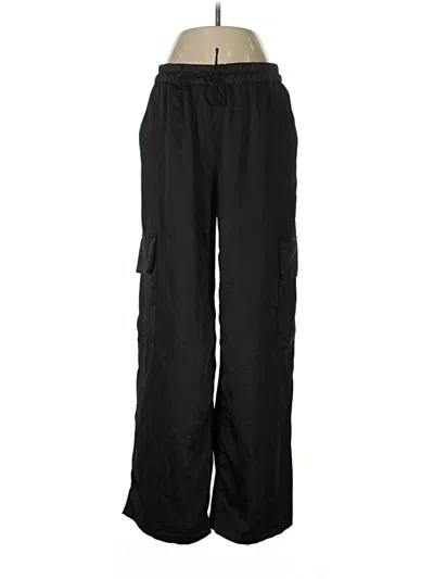 Pre-owned French Connection Cargo Pants In Black