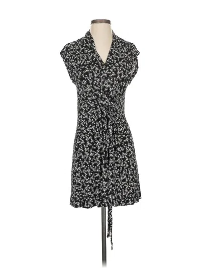 Pre-owned French Connection Casual Dress In Black