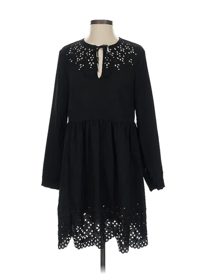 Pre-owned French Connection Casual Dress In Black