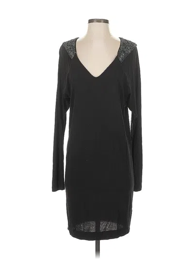 Pre-owned French Connection Casual Dress In Black