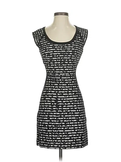 Pre-owned French Connection Casual Dress In Black