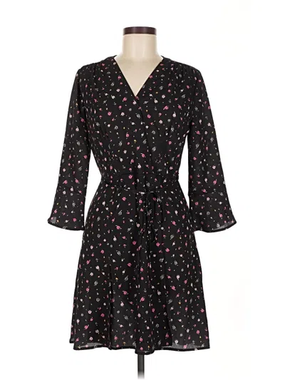 Pre-owned French Connection Casual Dress In Black