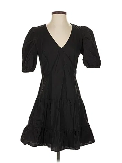 Pre-owned French Connection Casual Dress In Black