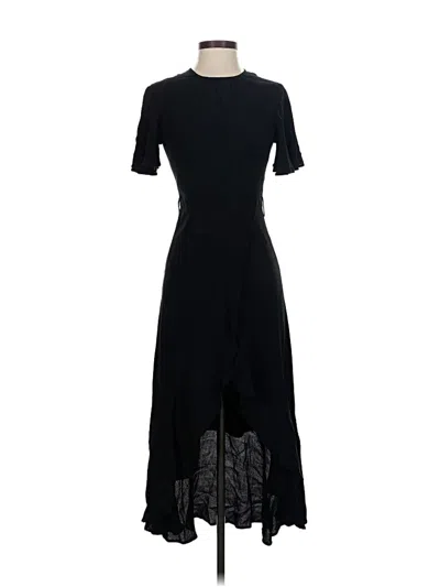 Pre-owned French Connection Casual Dress In Black