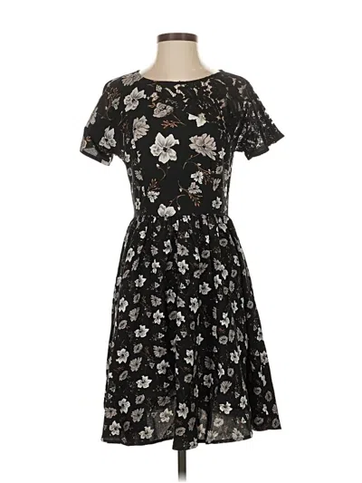 Pre-owned French Connection Casual Dress In Black