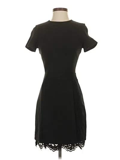 Pre-owned French Connection Casual Dress In Black