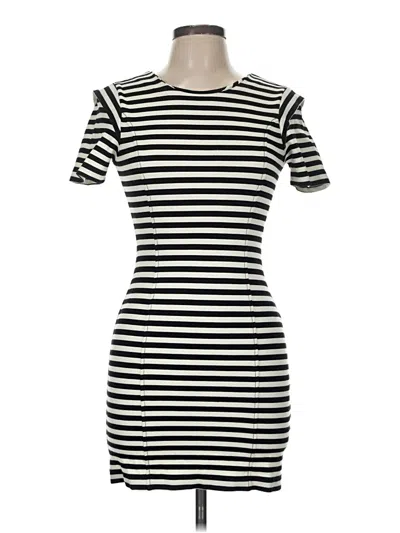 Pre-owned French Connection Casual Dress In Black